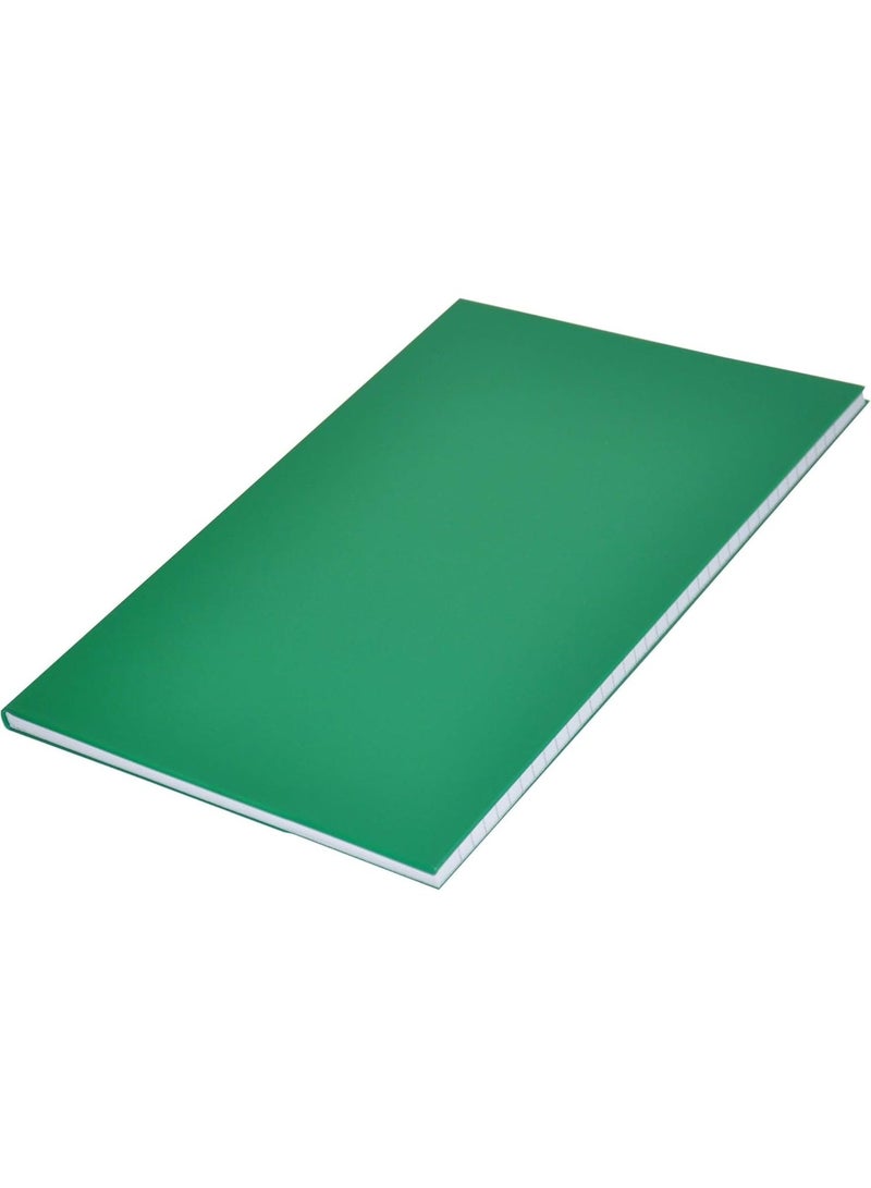 FIS PVC Cover NoteBook, 96 Sheets, 192 pages, Single Line, Green Colour 5-Piece - FSNBFS2QPVCGR - Image 3